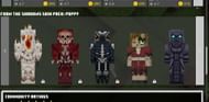Some of the skins in this pack are genuinely creepy. (Image via Mojang)